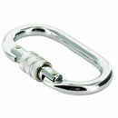 Carbon Steel Climbing Carabiner Screw Lock Hiking Rope . Clip Hook I2V6 E5M7