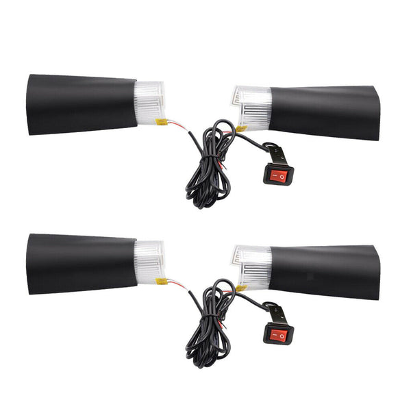 2x Motorcycle ATV Snowmobile Heated Pads Hot