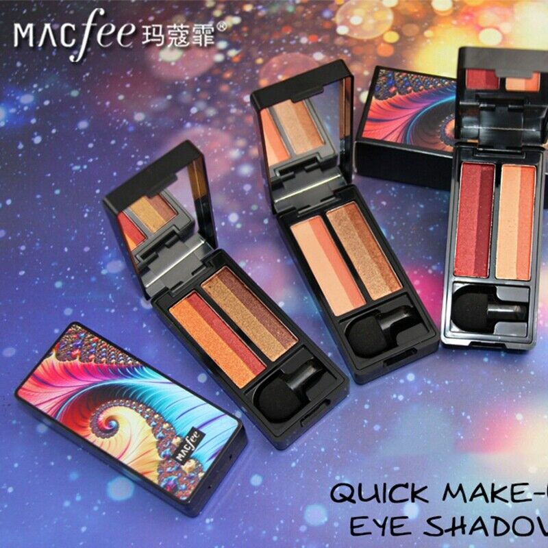 Macfee New Dsmall Magic Box Lazy Two-Color Four Choose Gradient Eye Shadow  E6Y2
