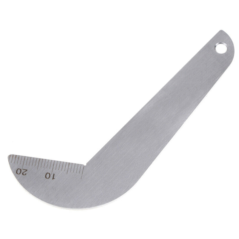 Drill bit gauge edge dimension gage 118 degree drill bit sharpening angle to Gw