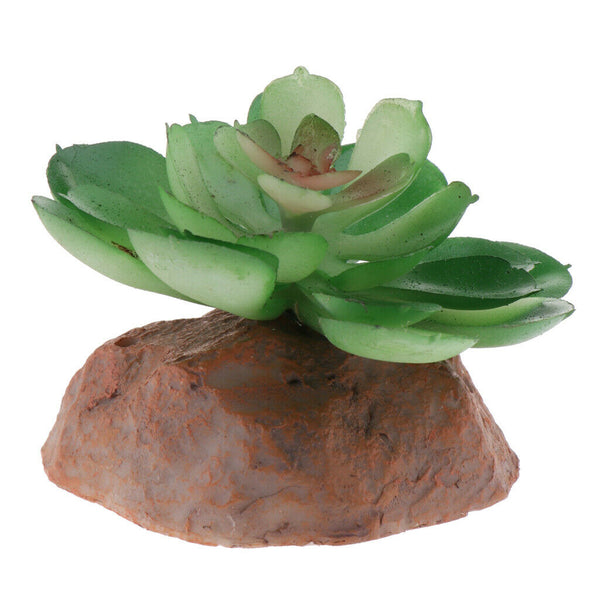 2x Water Plants Aquarium Ornament Landscape Reptiles