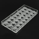 1X Plastic Semi Sphere Shaped Chocolate Mold Fondant Cake Making Mould Maker DIY