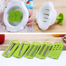 Super Slicer Plus Vegetable Fruit Peeler Salad Cutter Chopper Nicer GraterJ3C
