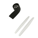 Rear Bumper Sill Edge Paint Scratch Cover Plate & Body Stick On Strips Kit