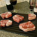 Defrost Tray Food Meat Thaw Frozen in Minutes Kitchen Defrosting Tools/E A