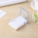 Dental Plastic Bur Box 60 Holes Drill Placement Box Oral Care Dental Tools