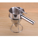 Stainless Steel Funnels Octopus Fish Balls Tools for Hotel Kitchen, Cake Shop,