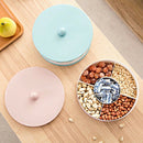 Party Snacks Serving Tray With Lid Multi Sectional Snack Bowls Snack Contai W2D5