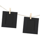 10 Pcs / Set Paper Photo DIY Wall Picture Hanging Frame Album Rope Clip