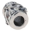 1PC Paracord Beads Metal Charms for Paracord Bracelet Braided Parts DIY Penda JR