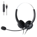 Mute Function Call Center USB Headset Noise Cancelling USB Call Center Head