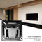 N2 Universal TV Bracket Fixed LCD Monitor Holder for 12-24 inch Flat Screen