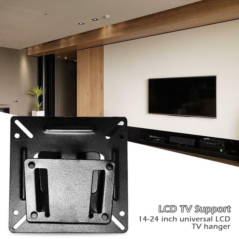 N2 Universal TV Bracket Fixed LCD Monitor Holder for 12-24 inch Flat Screen