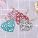 4pcs DIY Full Drill Diamond Painting Special Shaped Heart Key Chain Gifts