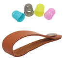 1set Classic Guitar Bass Leather Guitar Strap Holder Button Stringed For  ME