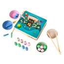 32pcs Wooden Magnetic Fishing Game Play Set Family Fun Magnetic Montessori Toys