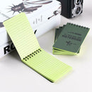 Pocket Flip Notepad Notebook 50 Pages 12.7x7.6cm Hardback Jotter