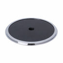 Round Shape Bathroom Top Shower Head Straight Screw Rainfall Showering Sprayer