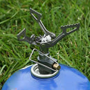 Outdoor Camping Gas Stove Burner Picnic Mini Ultra light Folding Propane Stove