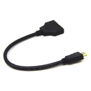 1080P 2 Port HDMI Splitter Male To Female Video Adapter Cable DVD HDMI