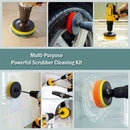 Drill Brush Set, Extend Long Attachment, Scrub Pads, Sponge, Power Scrubber