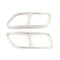 Stainless Steel Car Exhaust Pipe Tail Throat Decor Frame Trim Cover Liner A A6Z8