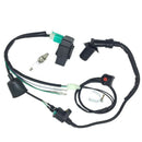 Wiring Loom Harness Kill Switch Ignition Coil CDI For 50cc-160cc Pit Dirt  MCA