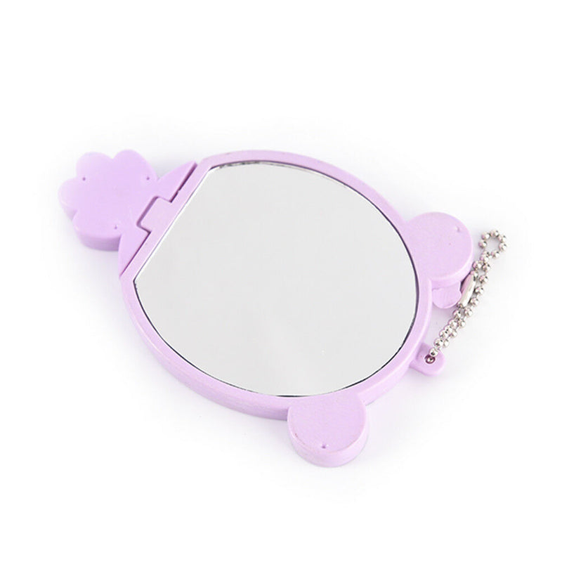 Cute Cartoon Makeup Mirror Travel Pocket Cosmetic Mirror With Comb Random  B Dz