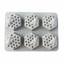 Craft Creative bee Wax honeycomb Handmade Candle Cake Soap Silicone Resi IMJ