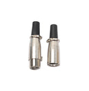 5 Pairs New XLR 3 Pin Female Jack/Male Plug Audio Microphone MIC Audio Connector