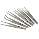 6pcs Industrial Tweezer Maintenance Repair Tool Kit TS10-15