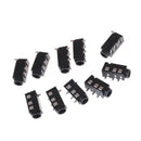 10 Pcs PJ-320D 4 Pins SMD 3.5mm Female Headphone Jack Connector PCB Mo HgTEUS