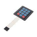 Matrix Array 12 Key Membrane Switch Keypad Keyboard For Arduino AVR 4 x 3 New