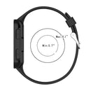 For Garmin Forerunner Replacement Watch Strap Sillion Wrist Watch Band Black