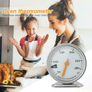 Stainless Steel Oven Thermometer Gauge Grill for Home Kitchen Cooking Tool SN9F