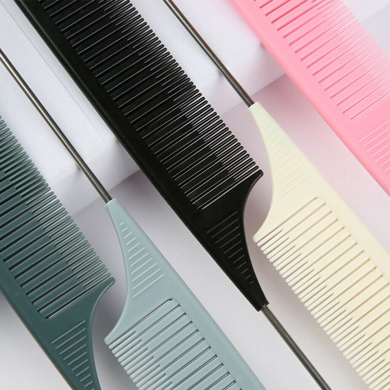New ABS Heat-resistant Fine Weaving Highlighting Foiling Hair Comb for Salon