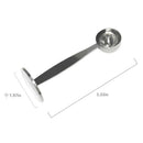 Espresso Stand Coffee Measure Tamper Spoon Stainless Steel Coffee & Tea Too A7U1