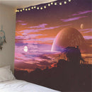 Outer Space Wall Tapestry Wall Hanging Bed Cover Throw Blanket 59x51 Inch