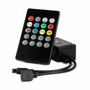 Music Sound Activated Controller For RGB LED Light 20 Key set Strip Remote G1L9