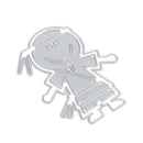 Cartoon Boy Metal Cutting Dies Stencil DIY Scrapbook Paper Card Craft