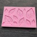 Leaf Shaped Silicone Mold Leaves Cake Decor Fondant Cookies Moulds Baking ToolM&