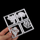 Four square Design Metal Cutting Die For DIY Scrapbooking Album LJaper Card LJ