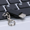Metal USB 3.1 Type-C Male Connector to Micro USB 2.0 5Pin Female Data Adapt