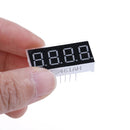 2pcs 0.36 inch 4 digit led display 7 seg segment Common cathode Bright Red B Gw