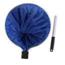 Aquarium Fish Net Pond Fishing Nets with Short Handle for Fish Tank, Blue