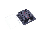 1pcs 10-Way Blade Fuse Box [LED Indicator for Blown Fuse] [Protection Cover