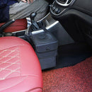 Car Trash Can with Cover Car Back Storage Box Folding Waterproof Trash Can  G5I7