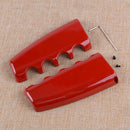 Car Handbrake Handle Cover Trim Decorative Fit For Ford Mustang 2015-2017 Red