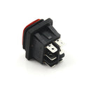Red 3 Position 6Pin DC 12V Waterproof Car Boat LED Rocker Switch Latching3CY