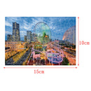 150Pcs Jigsaw Puzzles Paper Portable 15x10cm Travel Size - Dreamy City